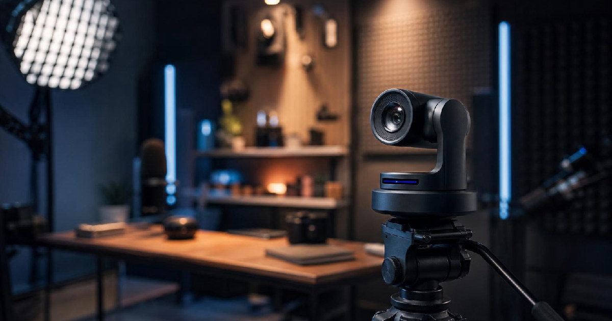 Why a Tracking PTZ Camera Can Replace a Fixed Studio Rig
